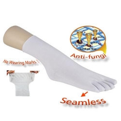 複製-(10071) Toe Socks Seamless Diabetic Anti-fungi Ankle Socks